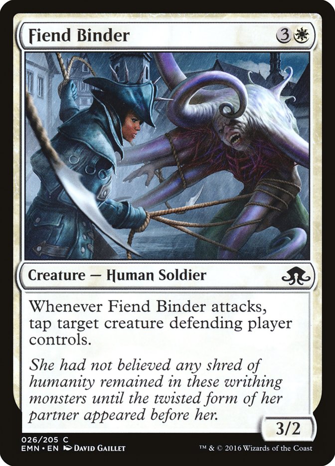 Fiend Binder - [Foil] Eldritch Moon (EMN)