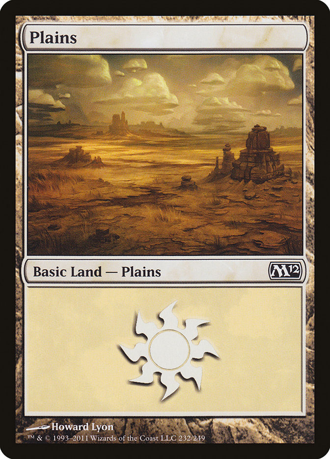 Plains (232) - [Foil] Magic 2012 (M12)