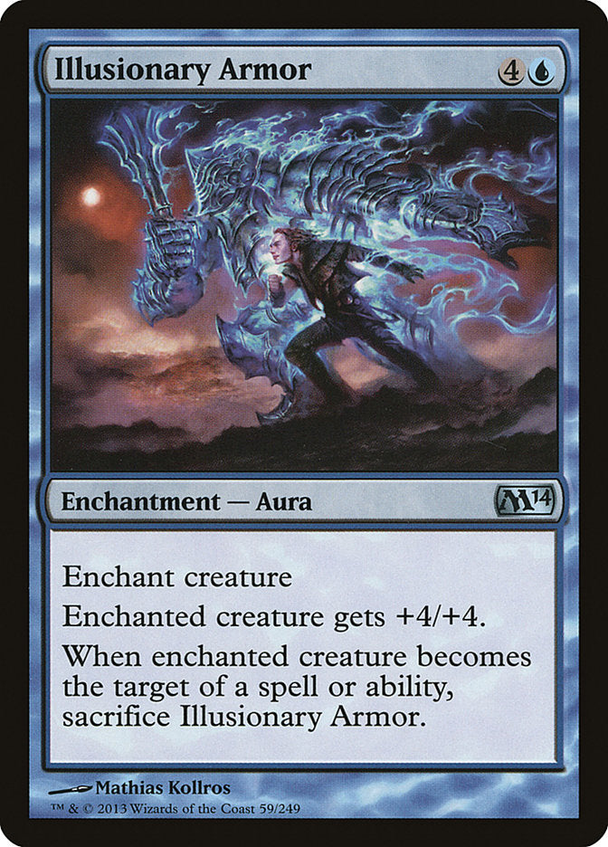 Illusionary Armor - [Foil] Magic 2014 (M14)
