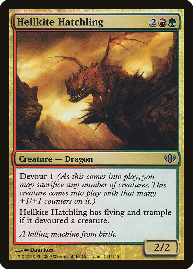 Hellkite Hatchling - [Foil] Conflux (CON)