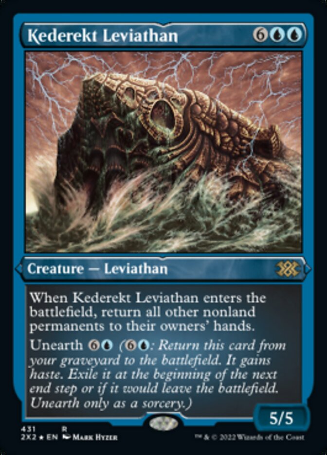 Kederekt Leviathan - [Etched Foil] Double Masters 2022 (2X2)