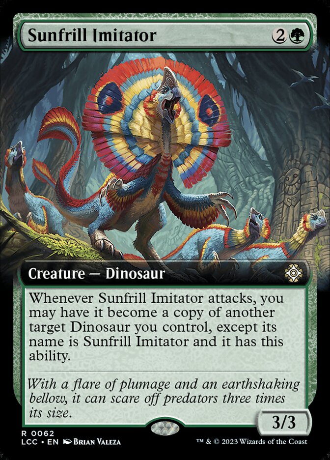 Sunfrill Imitator - [Extended Art] Lost Caverns of Ixalan Commander (LCC)