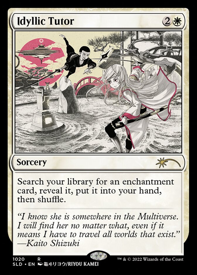 Idyllic Tutor (1020) - [Foil] Secret Lair Drop (SLD)