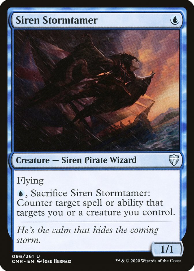 Siren Stormtamer - [Foil] Commander Legends (CMR)