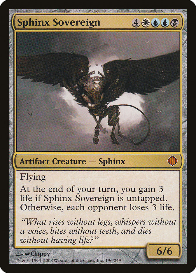 Sphinx Sovereign - [Foil] Shards of Alara (ALA)
