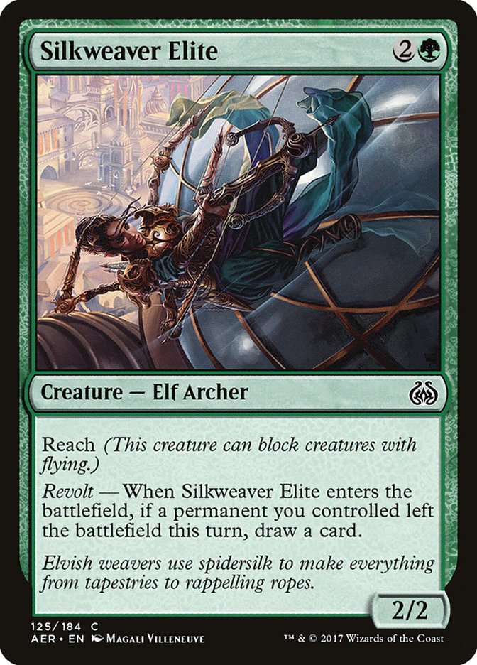 Silkweaver Elite - [Foil] Aether Revolt (AER)
