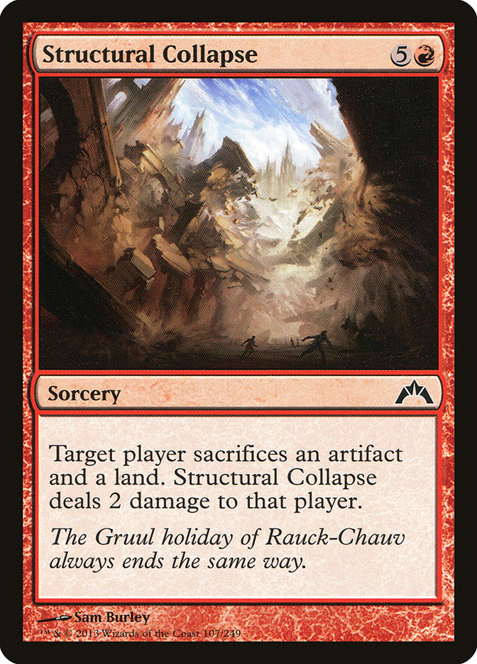 Structural Collapse - [Foil] Gatecrash (GTC)