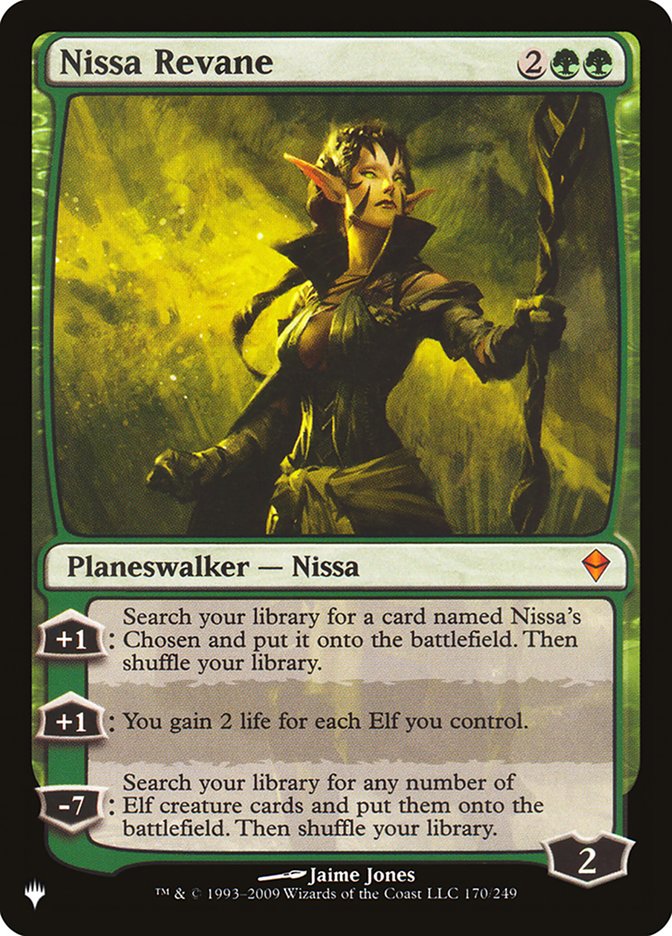 Nissa Revane - The List (PLIST)
