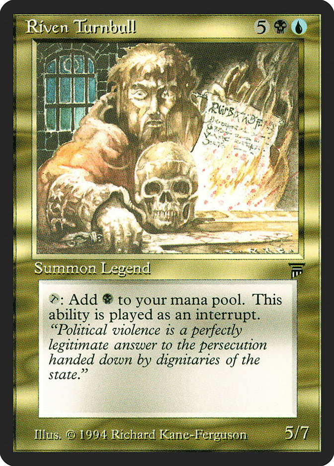 Riven Turnbull - Legends (LEG)