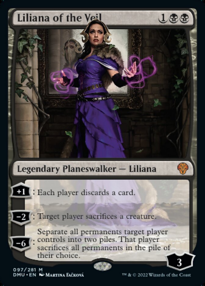 Liliana of the Veil - [Foil] Dominaria United (DMU)