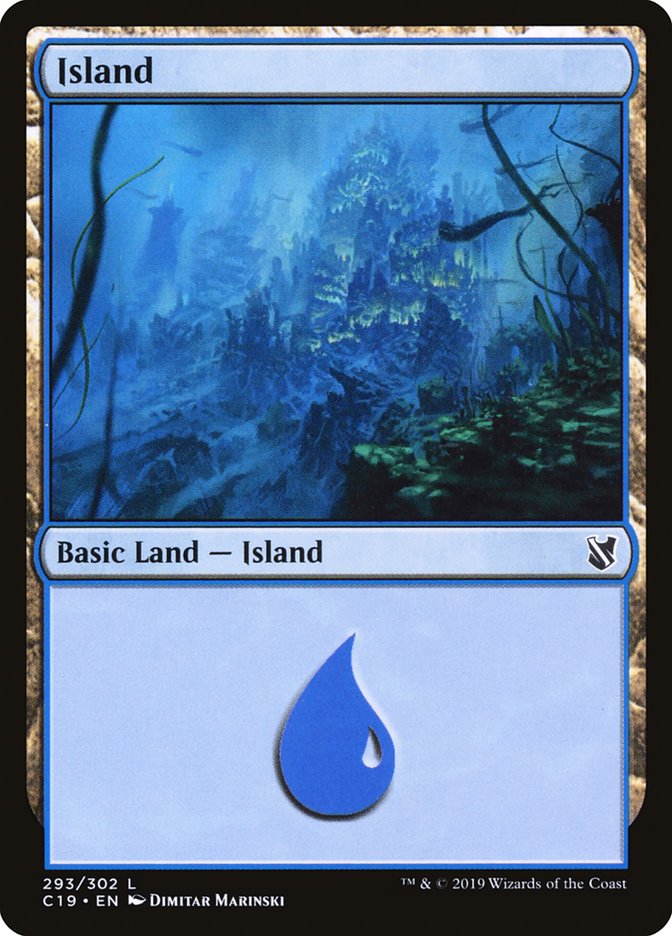 Island (293) - Commander 2019 (C19)
