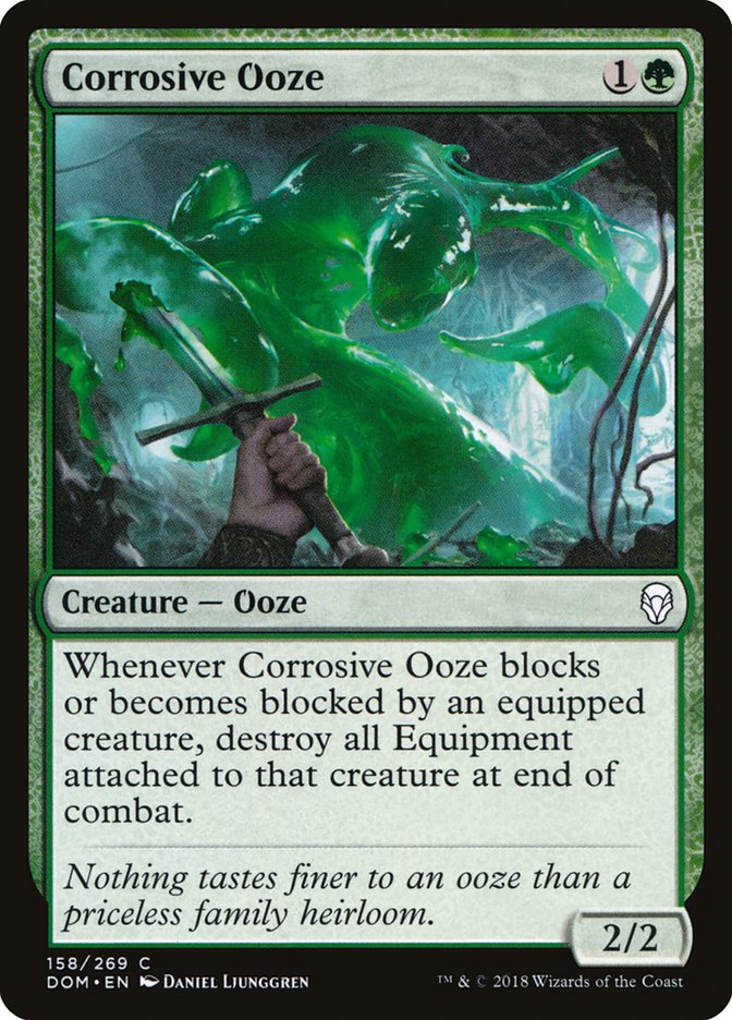 Corrosive Ooze - [Foil] Dominaria (DOM)