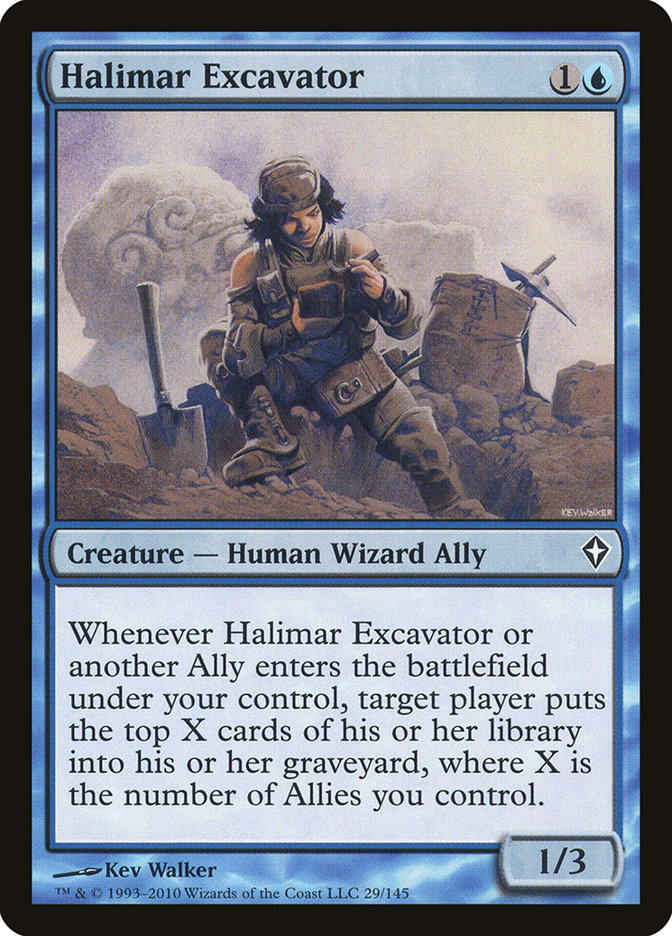Halimar Excavator - [Foil] Worldwake (WWK)