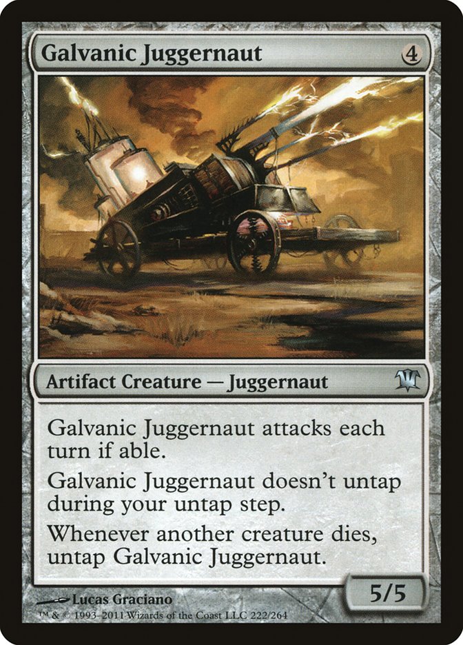 Galvanic Juggernaut - [Foil] Innistrad (ISD)
