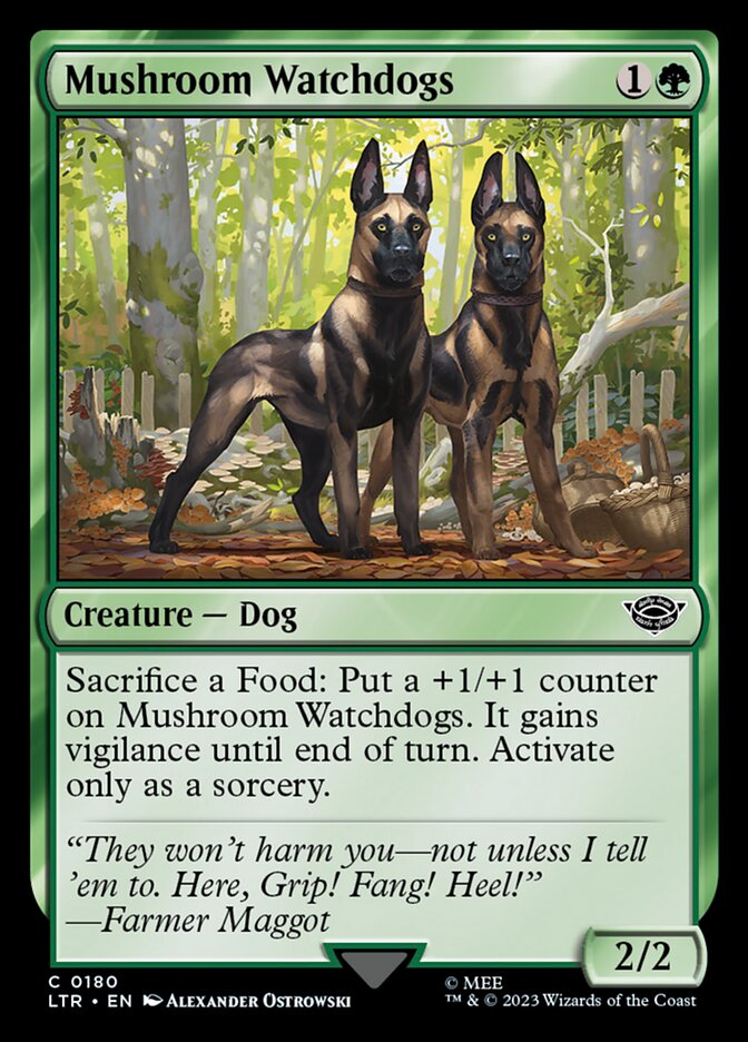 Mushroom Watchdogs - [Foil] The Lord of the Rings: Tales of Middle-earth (LTR)