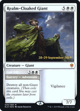 Realm-Cloaked Giant // Cast Off - [Foil, Promo] Throne of Eldraine Promos (PELD)