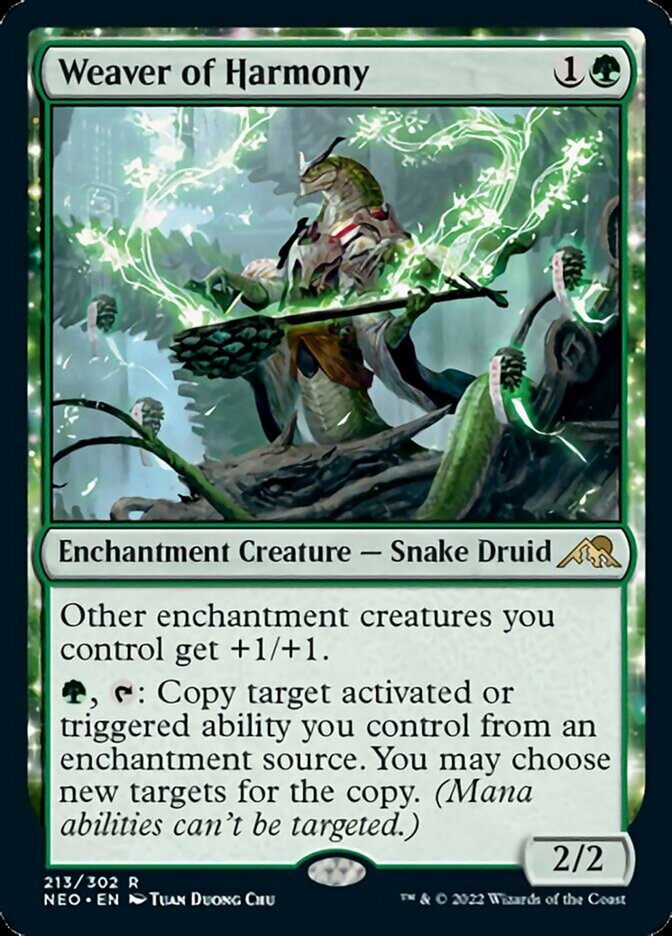 Weaver of Harmony - [Foil] Kamigawa: Neon Dynasty (NEO)