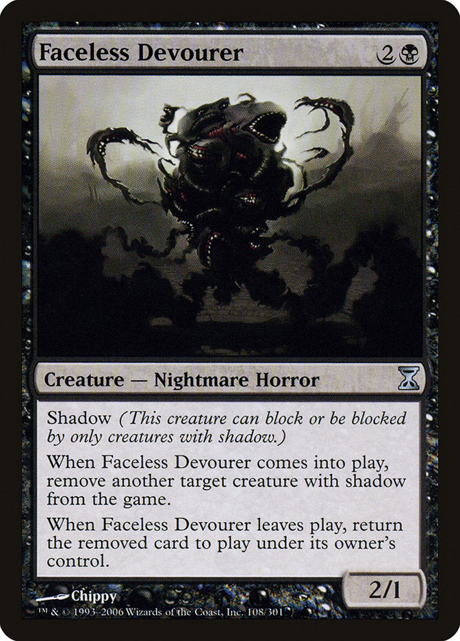 Faceless Devourer - [Foil] Time Spiral (TSP)