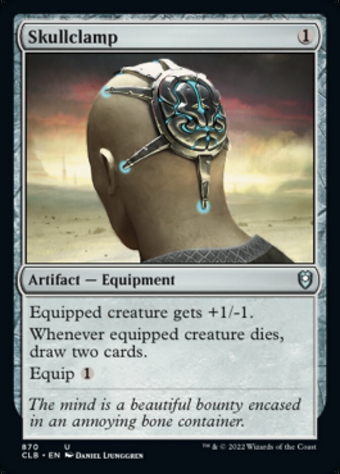 Skullclamp - Commander Legends: Battle for Baldur's Gate (CLB)