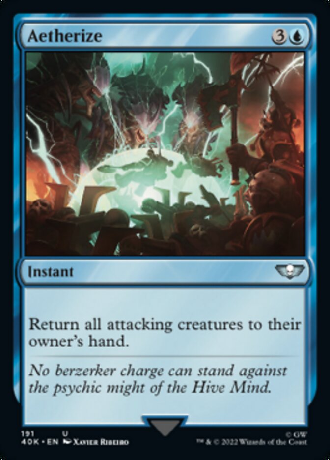 Aetherize - [Surge Foil] Warhammer 40,000 Commander (40K)
