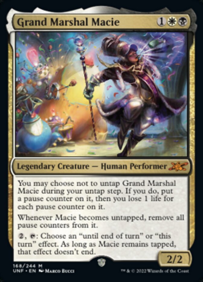 Grand Marshal Macie - [Foil] Unfinity (UNF)