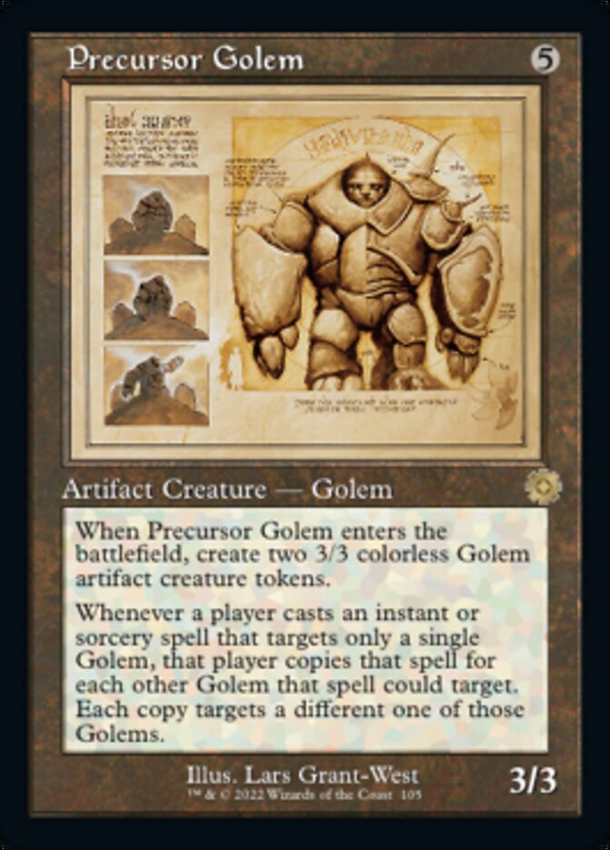 Precursor Golem - [Schematic] The Brothers' War Retro Artifacts (BRR)