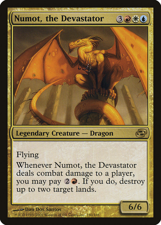 Numot, the Devastator - [Foil] Planar Chaos (PLC)