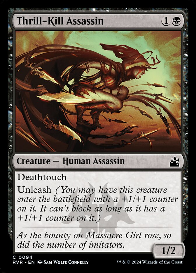Thrill-Kill Assassin - [Foil] Ravnica Remastered (RVR)