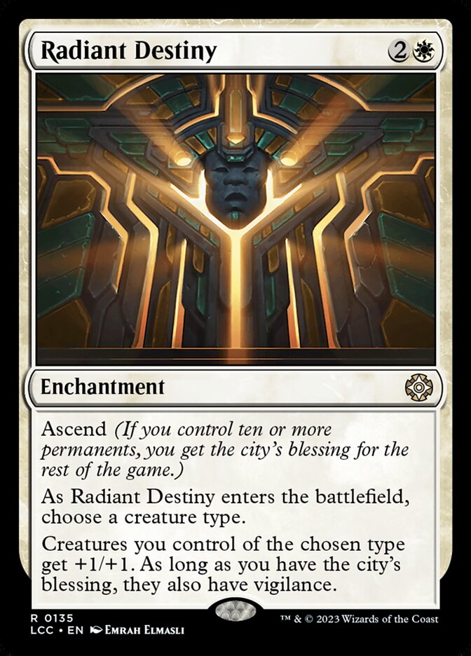 Radiant Destiny - Lost Caverns of Ixalan Commander (LCC)