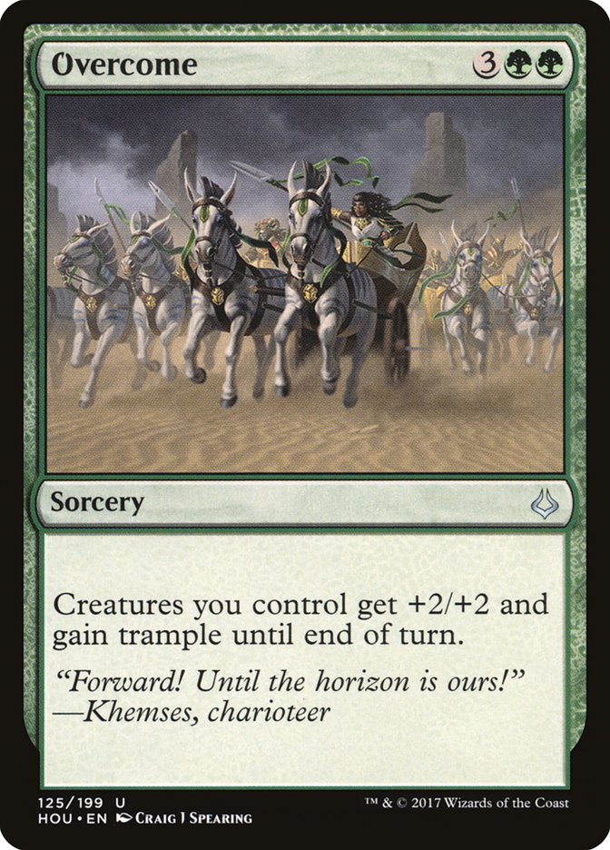 Overcome - [Foil] Hour of Devastation (HOU)