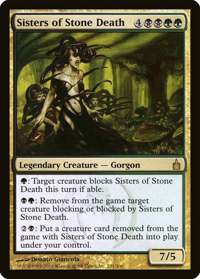Sisters of Stone Death - [Foil] Ravnica: City of Guilds (RAV)