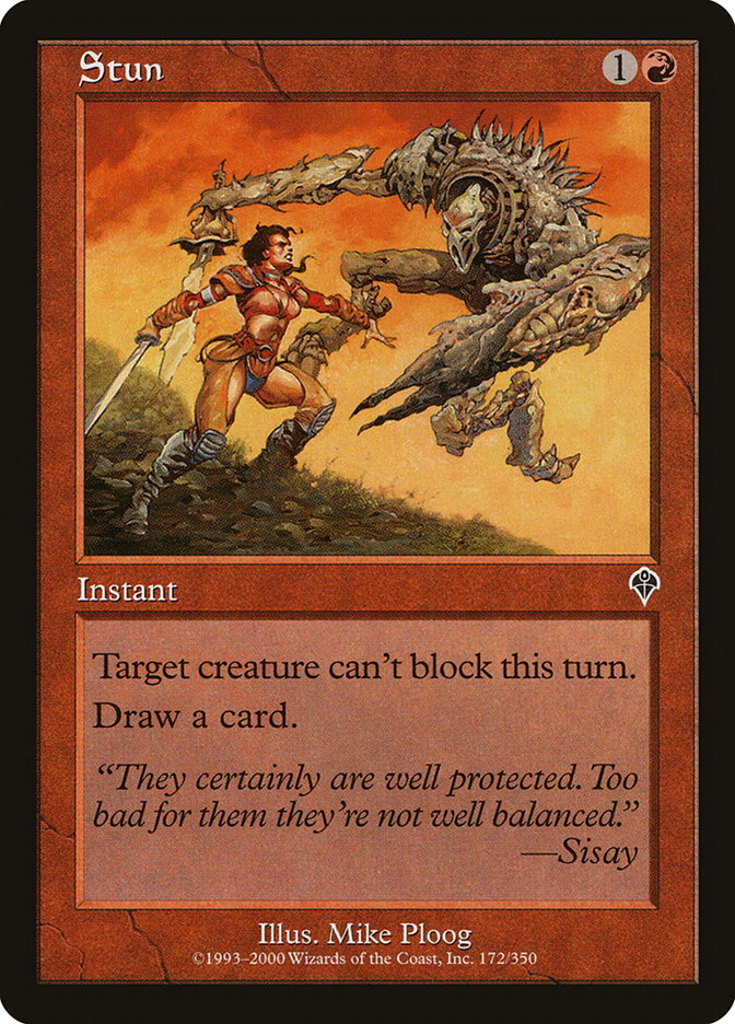 Stun - [Foil, Retro Frame] Invasion (INV)