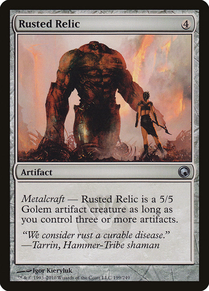 Rusted Relic - [Foil] Scars of Mirrodin (SOM)