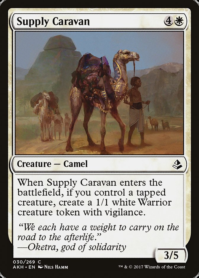 Supply Caravan - [Foil] Amonkhet (AKH)