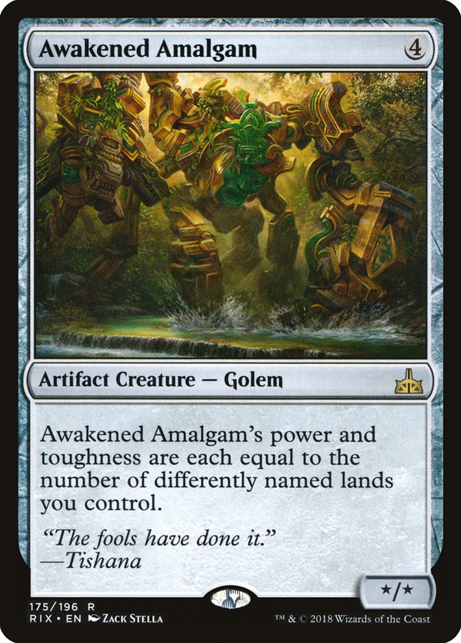 Awakened Amalgam - Rivals of Ixalan (RIX)