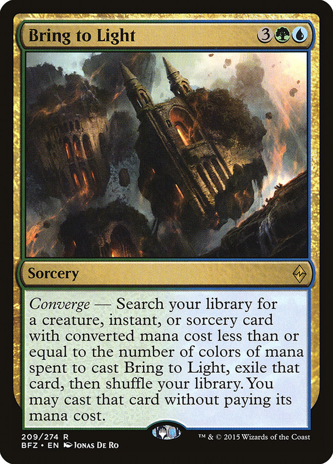 Bring to Light - [Foil] Battle for Zendikar (BFZ)