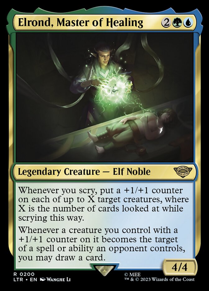 Elrond, Master of Healing - [Foil] The Lord of the Rings: Tales of Middle-earth (LTR)