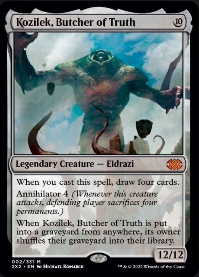 Kozilek, Butcher of Truth - [Foil] Double Masters 2022 (2X2)