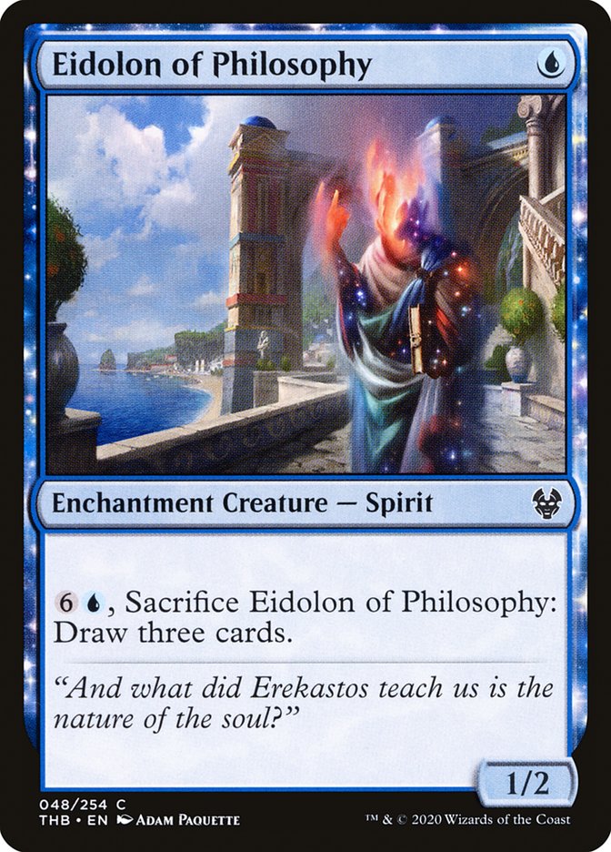 Eidolon of Philosophy - [Foil] Theros Beyond Death (THB)