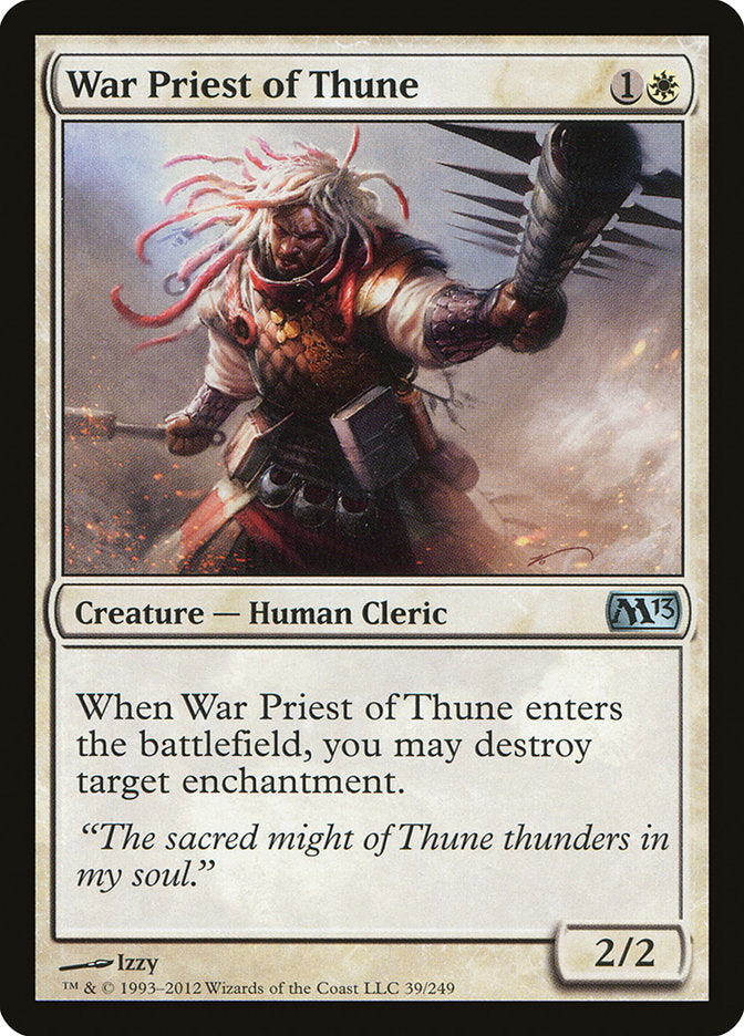 War Priest of Thune - [Foil] Magic 2013 (M13)
