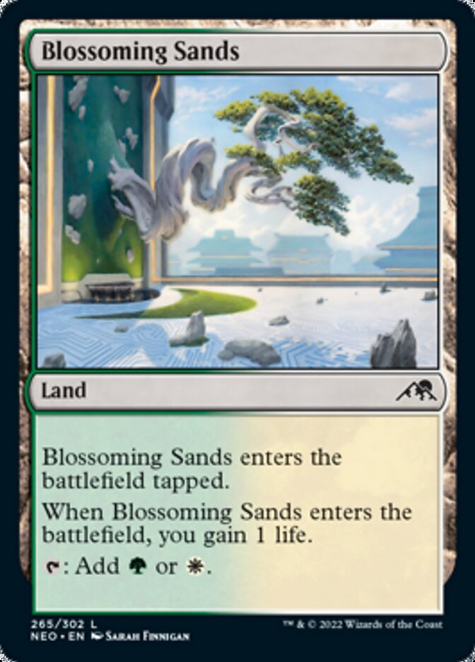 Blossoming Sands - [Foil] Kamigawa: Neon Dynasty (NEO)