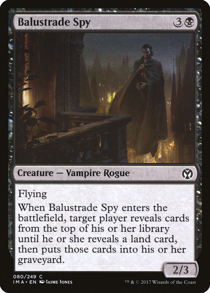 Balustrade Spy - [Foil] Iconic Masters (IMA)
