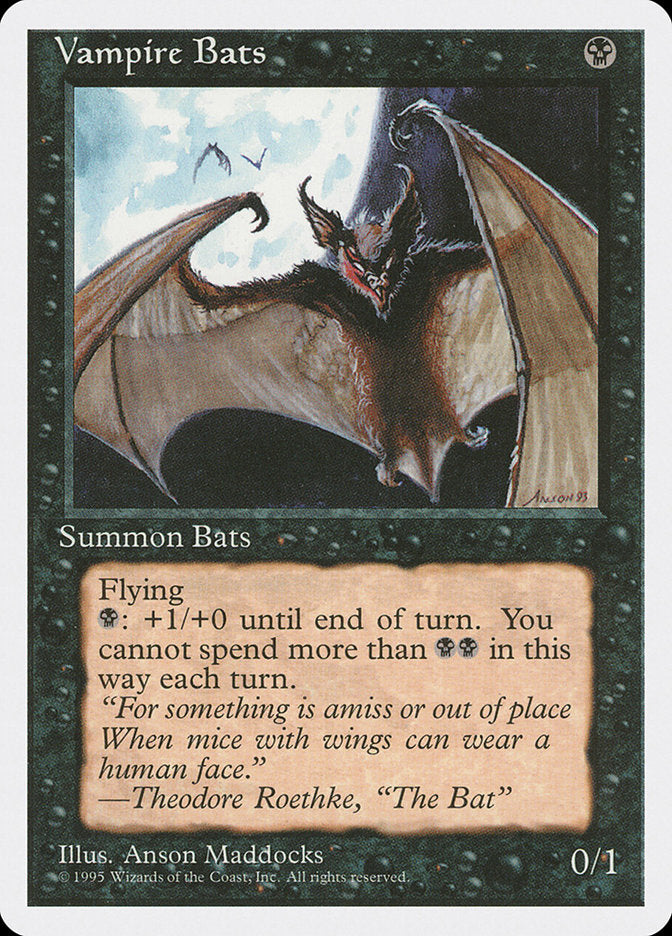 Vampire Bats - Fourth Edition (4ED)