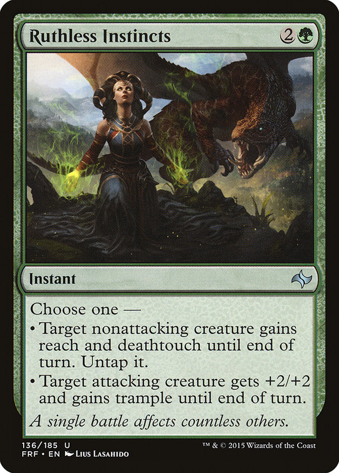 Ruthless Instincts - [Foil] Fate Reforged (FRF)