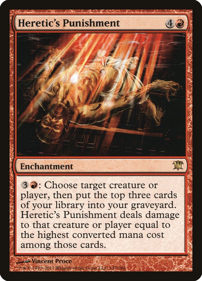 Heretic's Punishment - [Foil] Innistrad (ISD)