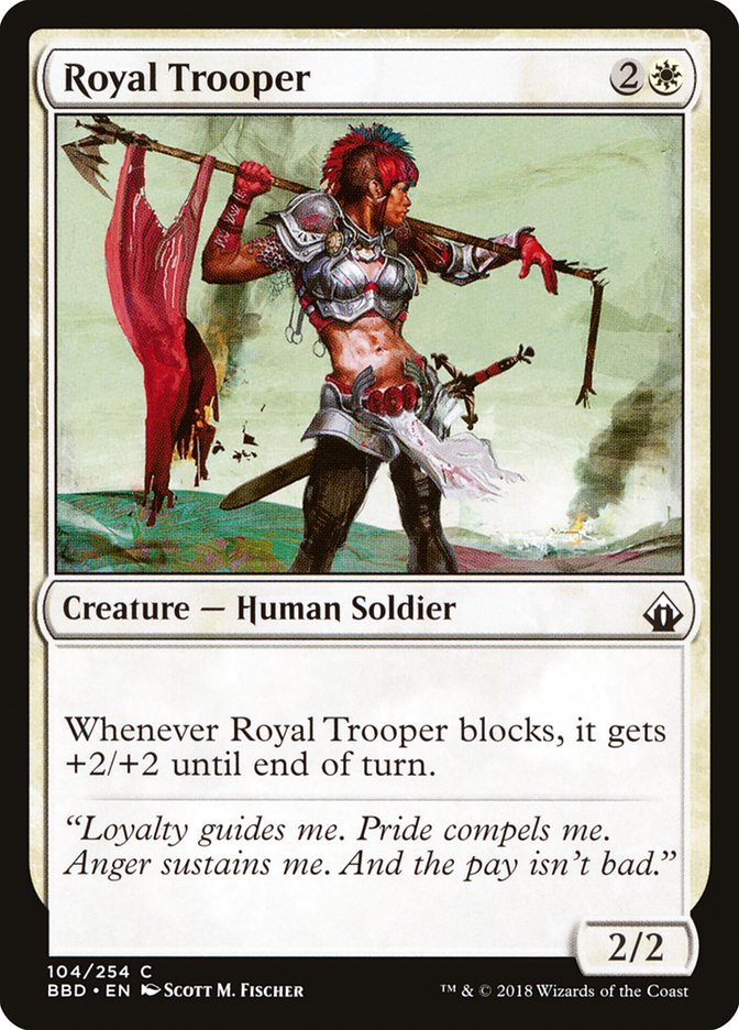 Royal Trooper - [Foil] Battlebond (BBD)