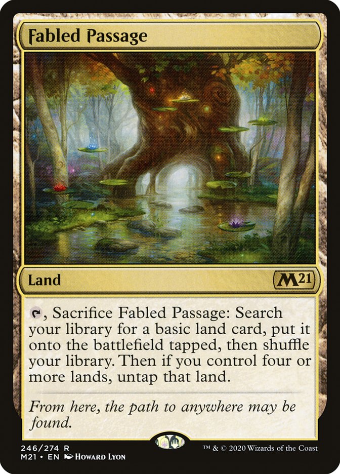 Fabled Passage - [Foil] Core Set 2021 (M21)