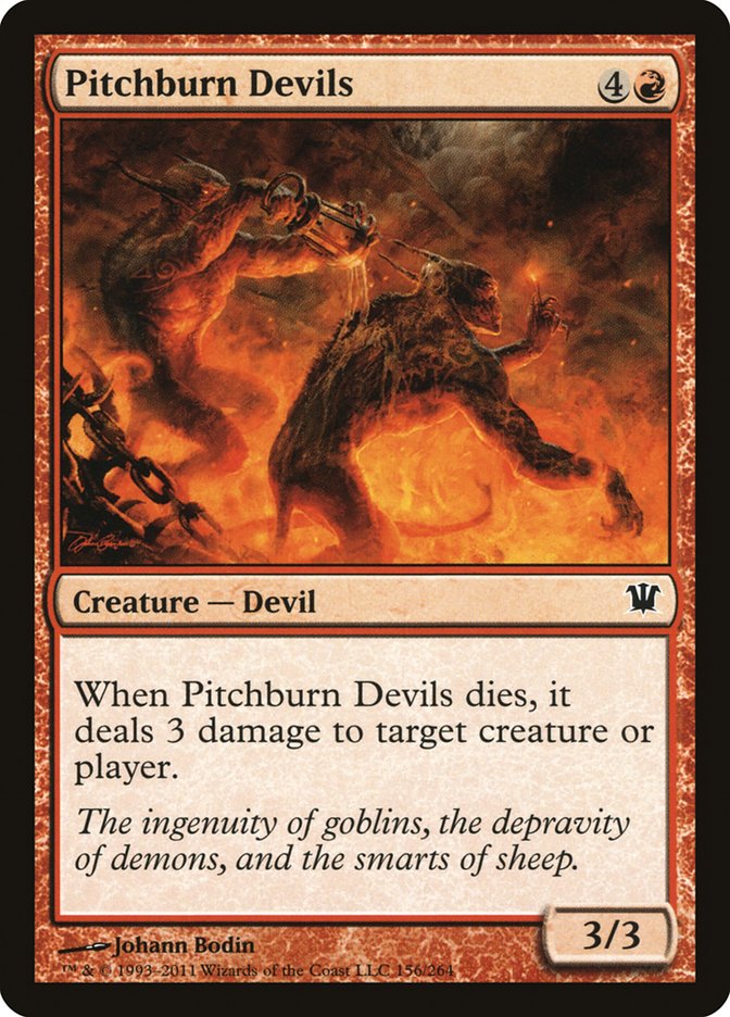 Pitchburn Devils - [Foil] Innistrad (ISD)