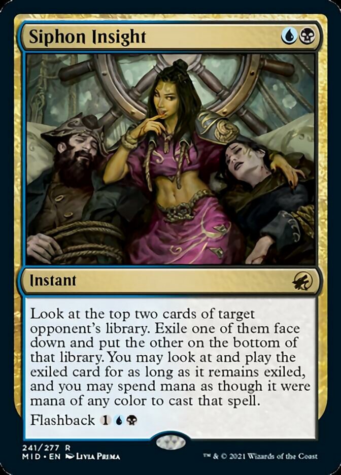 Siphon Insight - [Foil] Innistrad: Midnight Hunt (MID)
