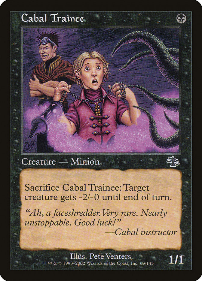 Cabal Trainee - [Foil] Judgment (JUD)